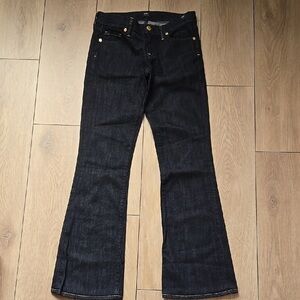 Women's Black Flared Jeans